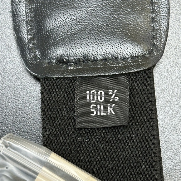 Louis Roth Big & Tall Black 100% Italian Silk Suspenders NWT - Picture 5 of 8